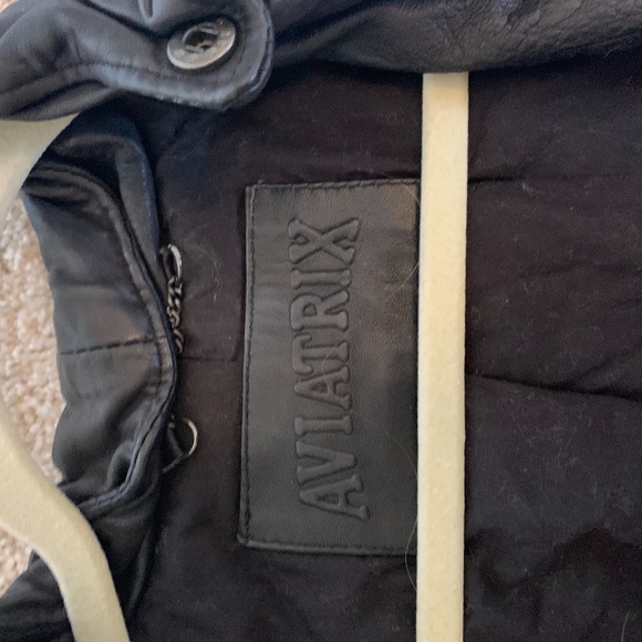 Aviatrix Lamb Leather Vest - Picture 3 of 4